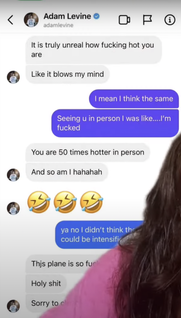 Adam Levine's purportedly illicit DMs with a model go viral