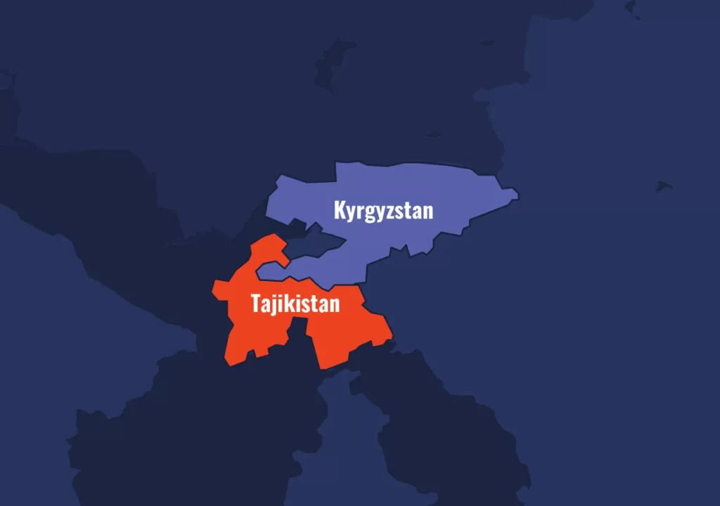 nflict on the Kyrgyz-Tajik border intensifies with the employment of powerful weapons